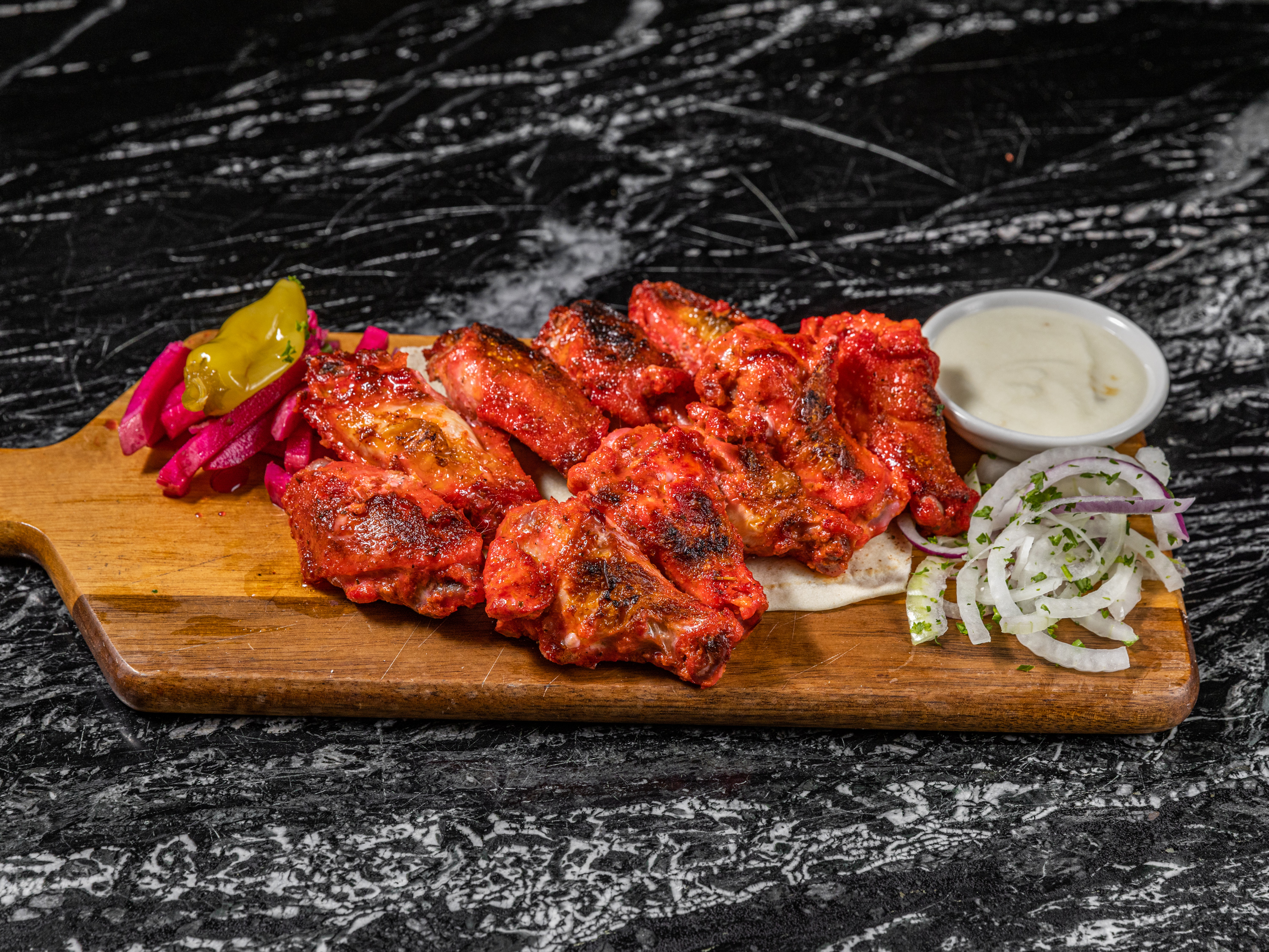 Charcoal House Wings 10pcs